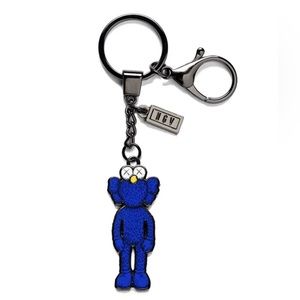 Kaws NGV Keychain Keyring BFF Blue NIB